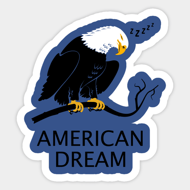 American dream Sticker by 38Sunsets